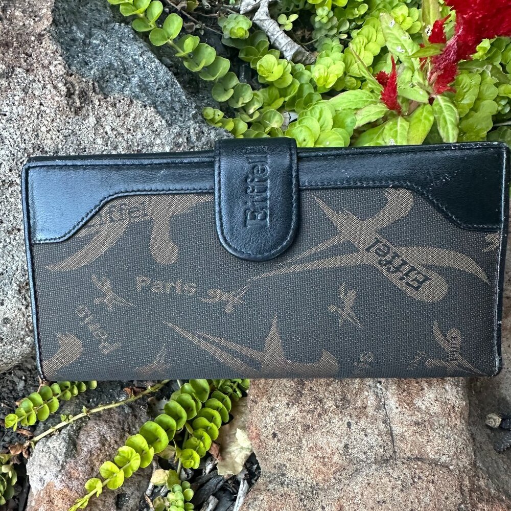 La Tour Eiffel 1887 Genuine Leather Wallet